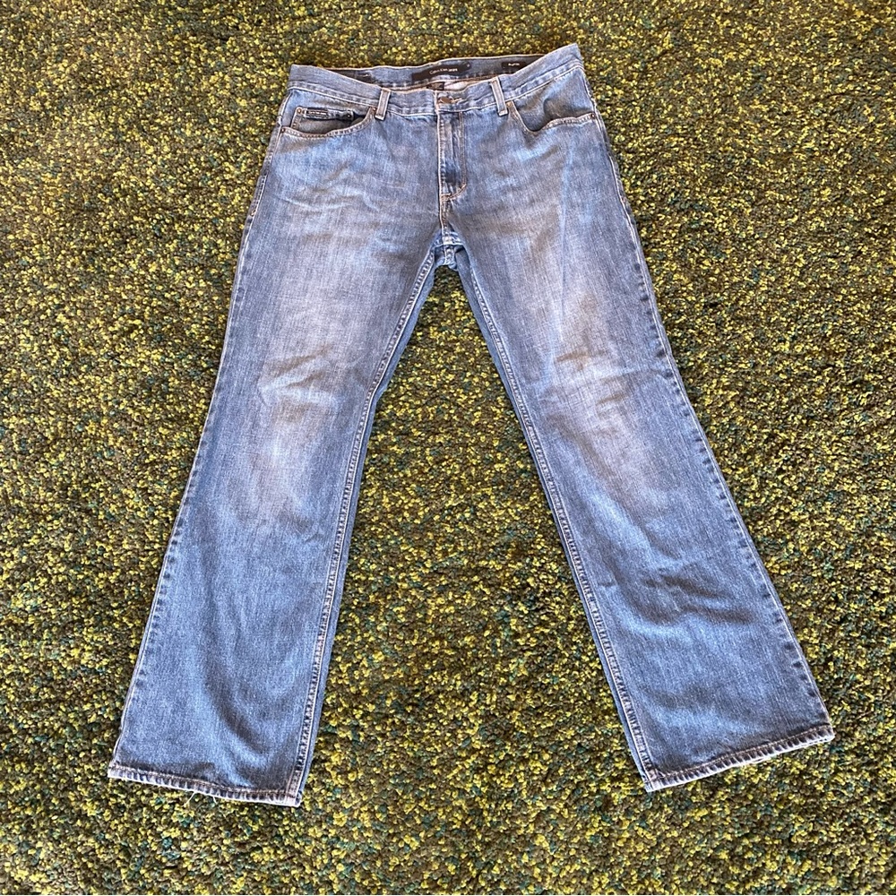 CALVIN KLEIN JEANS Men 34x 30 Boot Cut